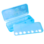 Fancy character geometry box pencil case for kids school stationery box