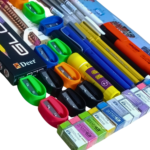 Fancy pack of 12 school stationery items complete kids school supply set