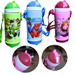 Premium cartoon character water bottle kids leakproof multiple designs school boys girls BPA free Pakistan