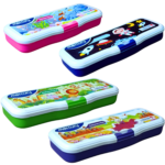 Kids pencil box geometry box cartoon characters stationery organizer school boys girls Pakistan