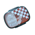 Multi-compartment lunch box small inner box spoon fork leak-proof food container school office daily use Pakistan