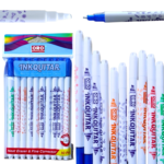Ink eraser and correction pen 2 in 1 pack of 10 smooth writing fixer for school exams