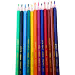 Flupa colour pencils 12 pcs drawing and coloring pencil set for kids and students