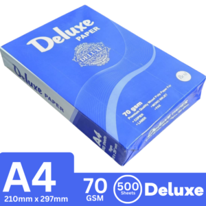 A4 Deluxe Paper 70gm 500 sheets multipurpose smooth copy printer paper office school home 