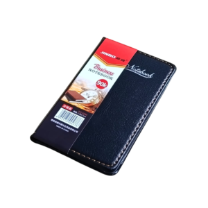 Pocket diary 3x5 premium leather cover business notebook executive memo pad