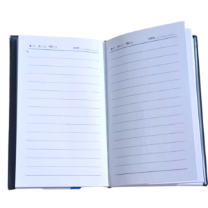 Pocket diary 4x6 premium leather business notebook for office meetings and daily notes