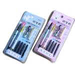 CHREN kids beginner fountain pen set ink cartridges blue pink variant student practice writing school Pakistan