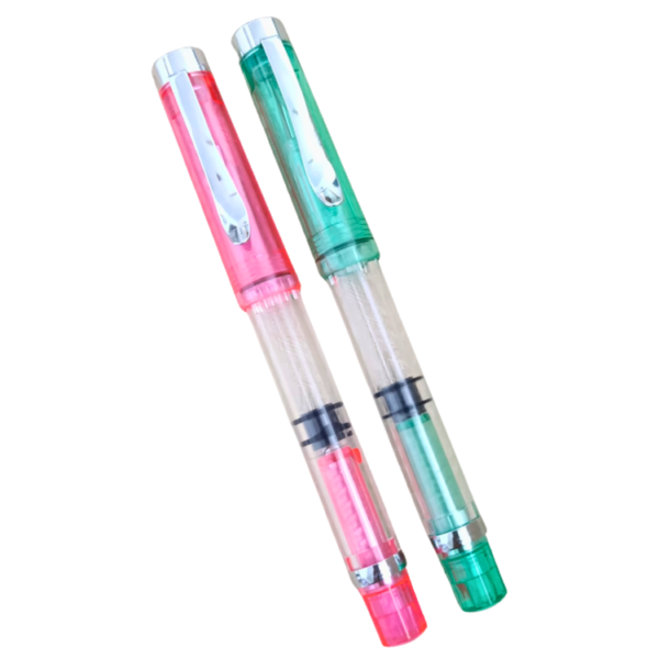 Premium smooth writing liquid ink fountain pen refillable converter elegant school office professionals Pakistan