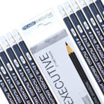 Picasso Executive HB lead pencils with eraser pack of 12 premium graphite smooth writing school office Pakistan