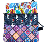 Premium quality printed zipper pencil pouches pack of 3 assorted designs school stationery kids Pakistan