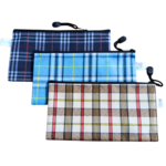 Premium quality zipper pouches pack of 3 assorted patterns pencil stationery makeup travel pouch Pakistan