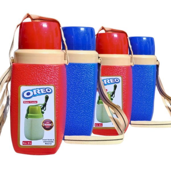 Premium quality water bottle with strap portable school going kids lightweight durable leak-proof Pakistan