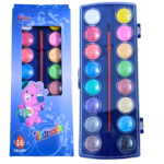 Pack of 16 premium water colors set multi-color vibrant non-toxic watercolor paints kids students artists Pakistan