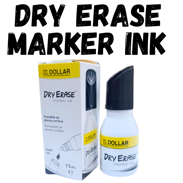Board Marker Ink 15ml – Dry Erase Whiteboard Refill Ink