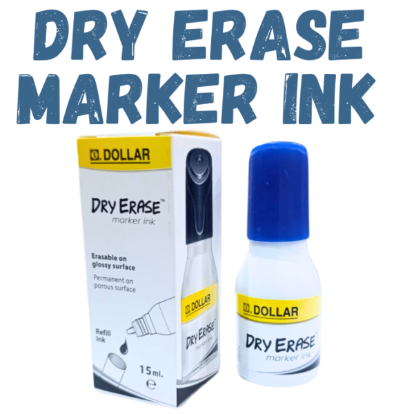 Board Marker Ink 15ml – Dry Erase Whiteboard Refill Ink