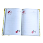 Flowers Theme Diary Notebook – Gift for Girls Students