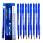 Jin Ba Xin Erasable Gel Pens 12 Pack Blue 0.5mm Clean