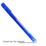 Jin Ba Xin Erasable Gel Pens 12 Pack Blue 0.5mm Clean