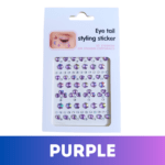 Crystal Eye Gem Face Stickers 3D Pearl Rhinestone Girls