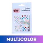 Crystal Eye Gem Face Stickers 3D Pearl Rhinestone Girls