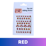Crystal Eye Gem Face Stickers 3D Pearl Rhinestone Girls