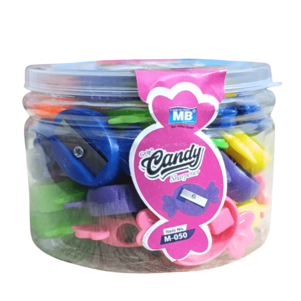 MB Grip Candy Sharpeners 36 Pcs Jar – Best for Kids