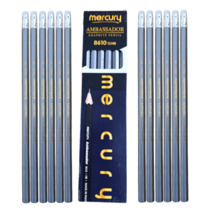 Mercury Ambassador HB Pencils 12 Pack – Smooth Writing