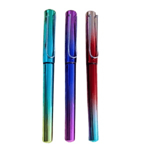Pack of 3 Disco Fountain Pens – Stylish Smooth Writing
