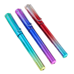 Pack of 3 Disco Fountain Pens – Stylish Smooth Writing
