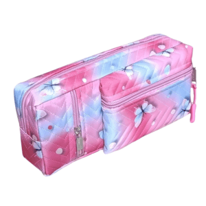 stylish zipper pencil pouch 1 pc durable school stationery organizer for students