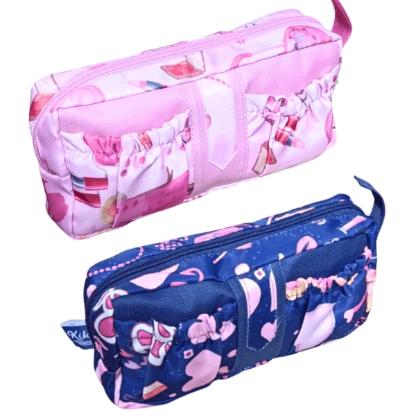 stylish zipper pencil pouch 1 pc durable school stationery organizer for kids and students
