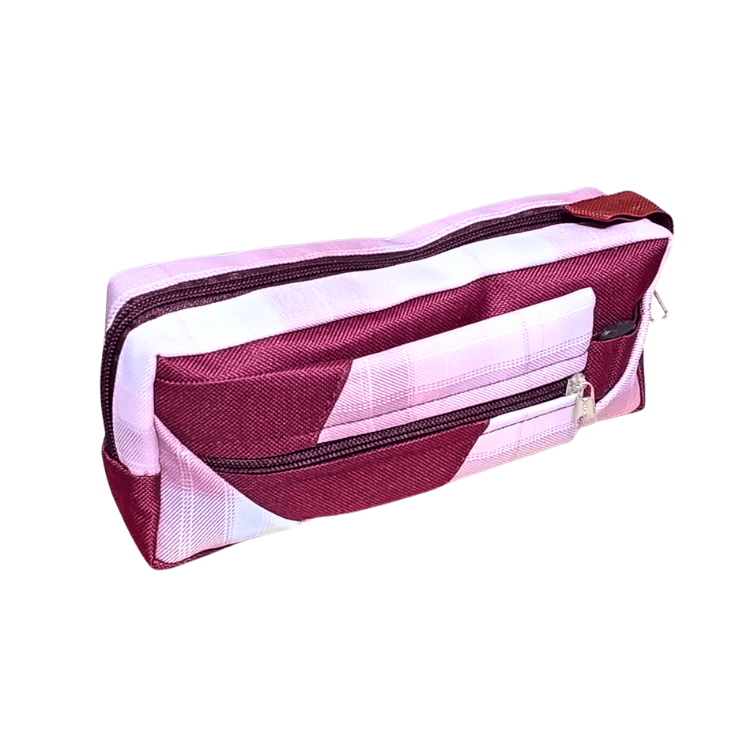 stylish zipper pencil pouch 1 pc school stationery organizer for kids students