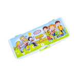 Kids Cartoon Plastic Pencil Box – Boys Girls Random Design