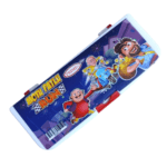 Kids Cartoon Plastic Pencil Box – Boys Girls Random Design