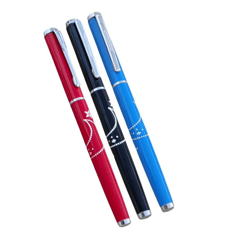 premium smooth writing fountain pen comfortable grip multi color 1 pc