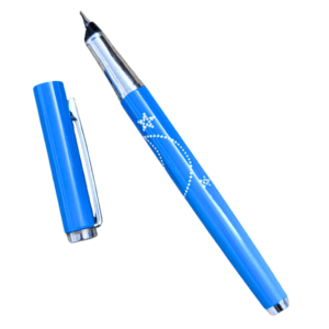 premium smooth writing fountain pen comfortable grip multi color 1 pc
