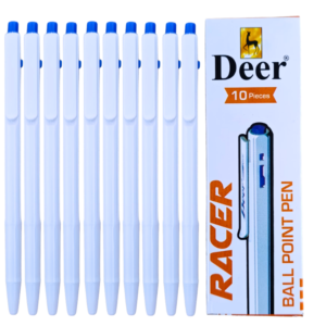 Racer Ball Pens Pack 10 Blue – Smooth Writing Premium