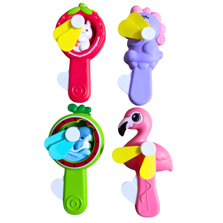 Manual Hand Press Donut Fan Kids – Outdoor Fun Toy