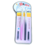 premium dual pack long body fountain pens with ink refills smooth writing set