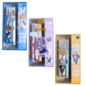 Kids Fountain Pens Gift Pack 3+1 with Ink Refills
