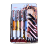 Gift Pack 4 PCS Fountain Pens with Ink Refills – Kids