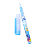 cartoon wave fountain pens pack of 6 colorful smooth writing kids pens