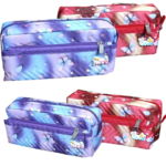 Zipper Pencil Pouch Large Capacity – Cute Printed Design