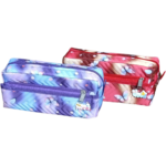 Zipper Pencil Pouch Large Capacity – Cute Printed Design