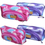 Zipper Pencil Pouch Large Capacity – Cute Printed Design