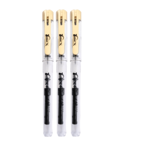 IDEX Fountain Pen Pack 3 – Transparent Body Golden Cap