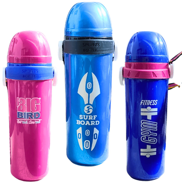 kids plastic water bottle leakproof school travel bottle