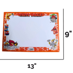2 in 1 Kids Whiteboard & Blackboard with Marker