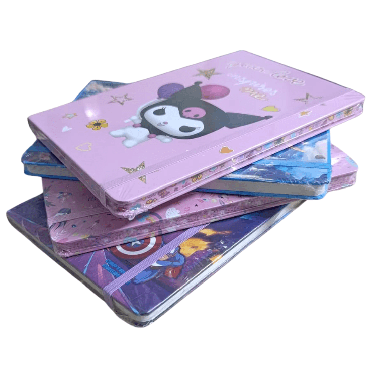 Cute Character Diary Notebook for Boys & Girls