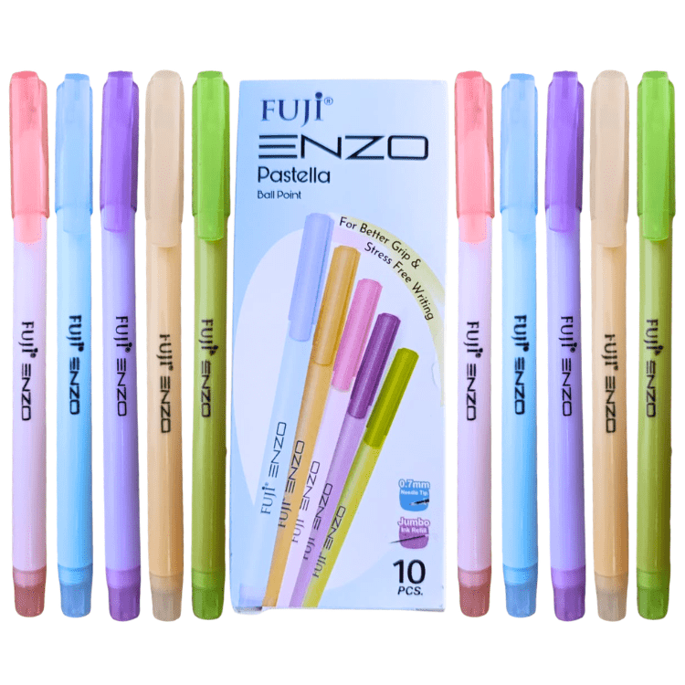Fuji Enzo Pastella Ballpoint Pen Box 10 – Smooth Writing